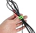 EliteTechGear Twist Ties For Organizing Your Gear 4-Pack 12 Inch (Orange/Black)