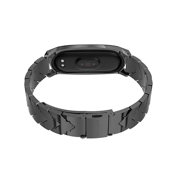 Amazon.com: for Xiaomi Mi Band 4 Metal Band,Stainless Steel ...
