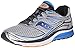 Saucony Men's Guide 9 Running Shoe, Silver/Blue/Orange, 12 M US
