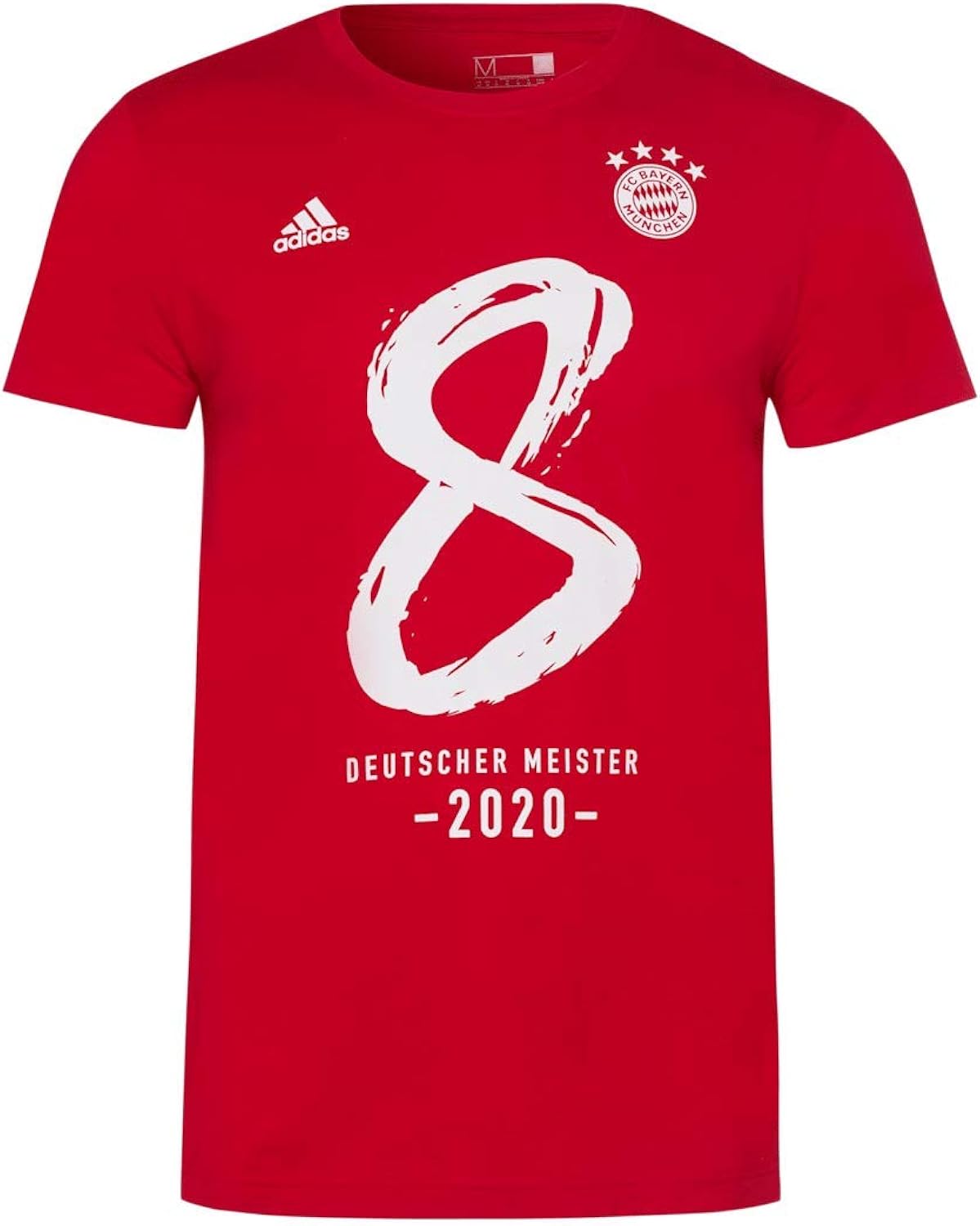 FC Bayern München T-Shirt Deutscher Meister 2020 rot Sport ...
