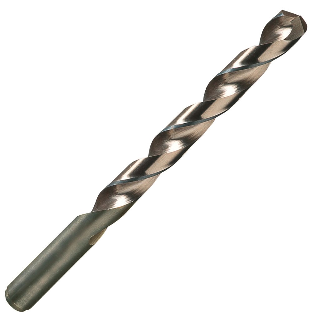 Champion Cutting Tool 705C-17/64 Cobalt 17/64-Inch 135 Degree Split Point HSS HD Jobber Twist Drill Bits, 12-Pack