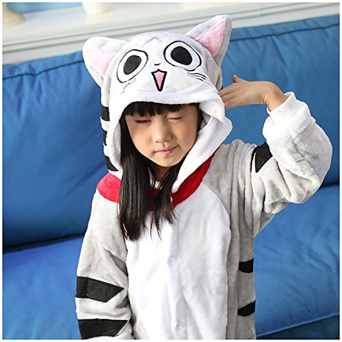 JT-Amigo Kids Unisex Cosplay Pajamas Onesie Cat Costume - Image 2