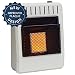 Avenger FDT1IRA Dual Fuel Ventless Infrared Gas Space Heater, 10K BTU, White primary