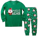Toddler Kid Boys Girls Christmas pajama T shirt+long pants YSQA7164