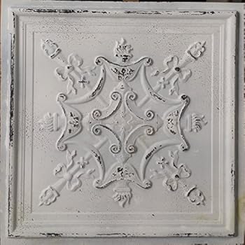 Amazon Com Plastfilm Pl08 Faux Tin Victoria Style Ceiling Tile