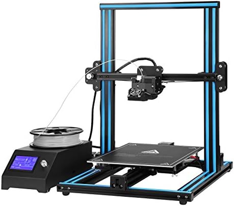 3D Printer Kit Desktop R-10 I3 DIY Easy Assembly , Resume Printing, Speed 10-300mm/s, Print Size 300x300x240mm, Aluminum Hot Bed, Print PLA , ABS Filament 1.75mm with 4GB SD Card