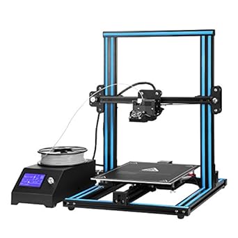3d Printer Kit Desktop R 10 I3 Diy Easy Assembly Resume Printing Speed 10 300mm S Print Size 300x300x240mm Aluminum Hot Bed Print Pla Abs Filament 1 75mm With 4gb Sd Card Amazon Com Industrial Scientific