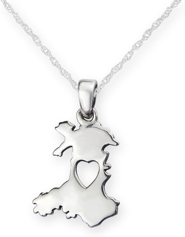 925 Sterling Silver Precious Metal Traditional Welsh Design 'From The
