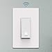 Lumary Smart Switch, 2.4GHz Single-Pole Wi-Fi Light Switch with Timer and Remote Control, Compatible with Alexa and Google Assistant, Neutral Wire Required, ETL and FCC Listed, Gray