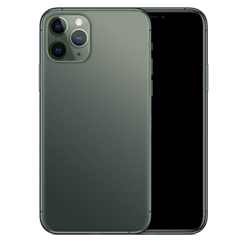 DDAWEFRT Fake Dummy Display Model Compatible with Apple iPhone 11 Pro Replica Non-Working 6.5 inch Black Screen Phone 11 Pro 1:1 Scale (Midnight Green)