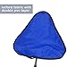 Folding Camping Stool Portable Camp Travel Chair Light Weight Foldable Seat Tripod Stool for Fishing Hunting Hiking Travelling Mountaineering Picnic Outdoor Stool - 13.7”Seat Height