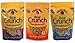 Charlee Bear Grain Free Bear Crunch Treats 3 Flavor Variety Bundle: (1) Bacon & Blueberry Flavor, (1) Chicken, Pumpkin & Apple Flavor, and (1) Turkey, Sweet Potato & Cranberry Flavor (3-Pack Assorted)