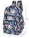 School Bookbags for Girls, Floral Backpack College Bags Women Daypack by Leaper