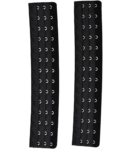 Corset Extension Women Sexy Bra Extender Extension Bra Strap 3 Row 4 Hooks Clip On Strap Soft - View #5