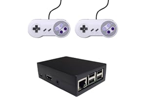 Sonicon Preloaded Retro Game Console Raspberry Pi Based w/Batocera Retropie Retroarch FC/SFC/Game Boy/Atari/Genesis/Mega Drive/Arcade/Mame/Emulation Station Emulator 12000+ Games