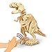 PONTE COLLECTION 3D Jigsaw Puzzle Wood DIY Craft Kit Dinosaur Puzzle Sound Control Toy Walking Wooden Creative Puzzle Robot Toys Best Educational Gift for Kids