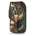Reiko Vertical Rugged Pouch Carrying Case for iPhone 6/6S Plus - Retail Packaging - Camouflage