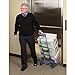 Seville Classics Folding Aluminum Convertible Utility Cart, 150 lb. Capacity, Grey