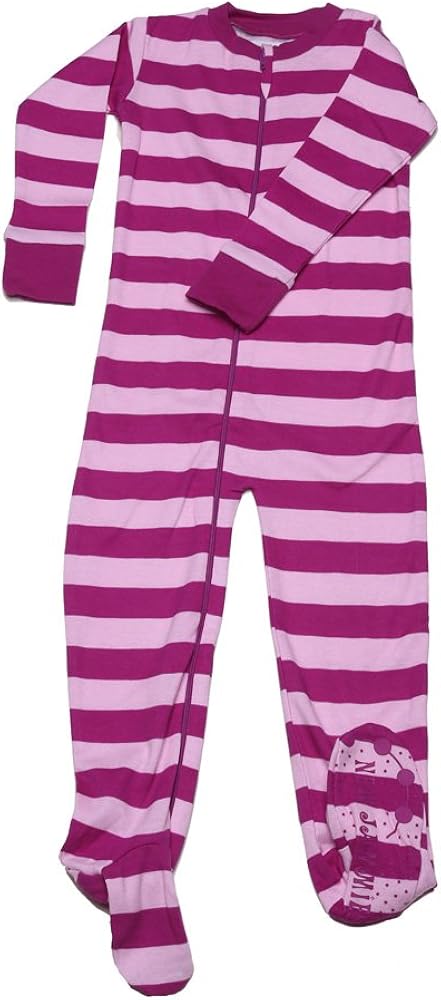 organic cotton footie pajamas