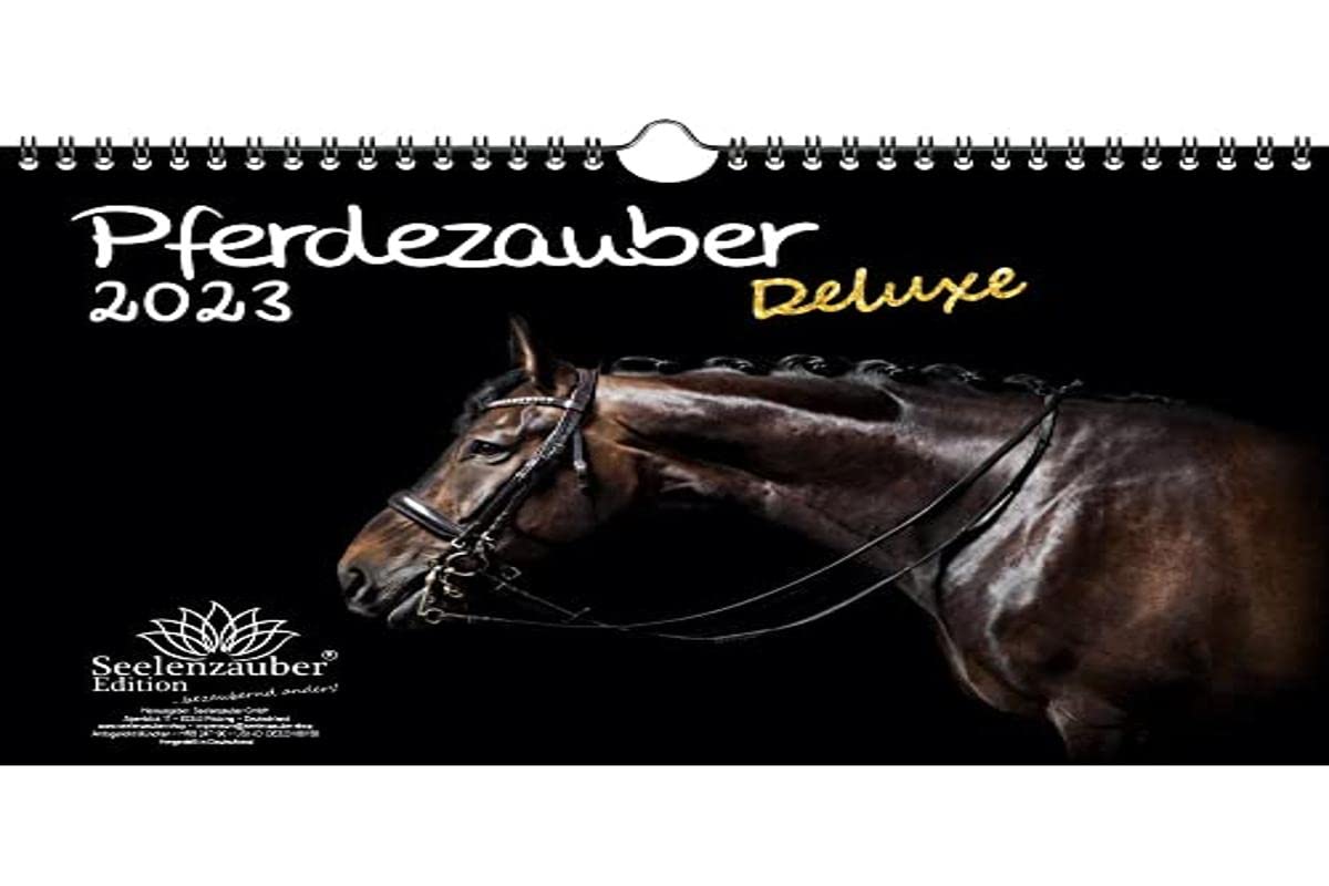 Pferdezauber Deluxe DIN A4 Calendar for 2023 Horses - Seelenzauber