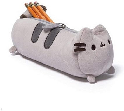 Romote Un Sac De Crayon Trousse Peluche De Chat Mignon Design Creatif Porte Crayons Organisateurs Droles Changer Plumer Stationery Etudiants Pour Les Enfants Gris Amazon Fr Cuisine Maison