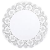Bestblue Paper Lace Doilies 10.5 Inch (Set of 180(TypeB))