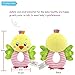 BBSTORE Soft Rattle Toy Chick Baby Rattle Toys Nontoxic for Newborn Baby Toddlers Infant Imagination and Early Education Gift for Boys and Girls for Over 0 Months