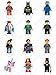 Cakeshop 12 x PRE-CUT Lego Movie Stand Up Edible Cake Toppers