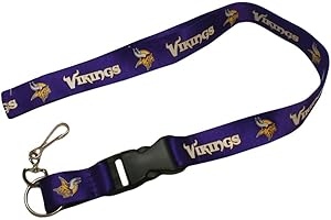 PSG Minnesota Vikings Breakaway Lanyard with Key Ring