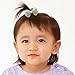 Bundle Monster 9 pair Baby Girls Hard Animal Elastic Band Hair Tie Accessory Set