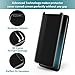 klearlook Galaxy S8 Plus Privacy Tempered Glass Screen Protector Case Friendly with [Easy Install Tool] Curve Edge Fit [1 Front Anti Spy Glass+1 Back Carbon Fiber Skin] for Galaxy S8 Plus/S8+