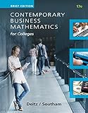 Image de Contemporary Business Mathematics for Colleges, Brief Course
