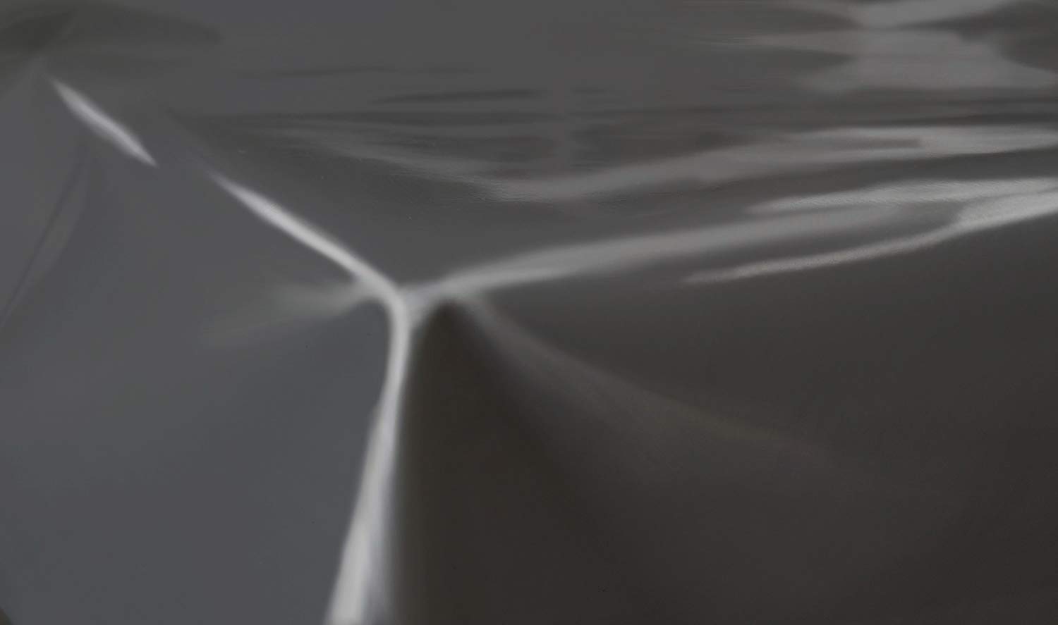 Jolee Fabrics Plain Colour Wipe Clean PVC Vinyl Tablecloth and Sizes (Plain Smoke/Dark Grey, 140cm Diameter Round)