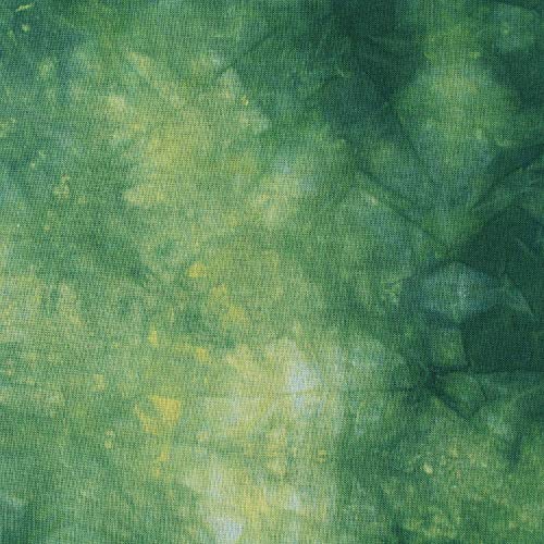 Kathy Mom キャシーマム ラニダイ むら染め 生地 Island Steyle 14 マイレグリーン グリーン系 巾110cm×1.5m切売カット MT6500-14-150CM