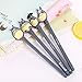 Errollina 14 Pack Funny Cute Kawaii Design Black Ink Gel Pen Ballpoint Set School Student Kids Gift Stationery Office Supplies 0.5mm (Black)