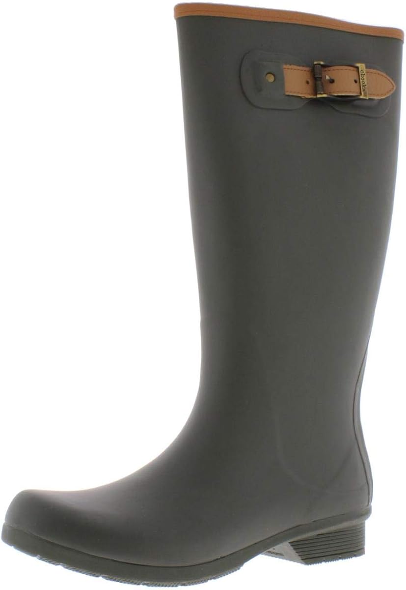 Chooka Women's Tall Memory Foam Rain Boot