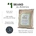 MOSO NATURAL Air Purifying Bag 5 Pack. Bamboo Charcoal Air Freshener, Deodorizer, Odor Eliminator, Odor Absorber for Cars and Closets. 200g Natural Color