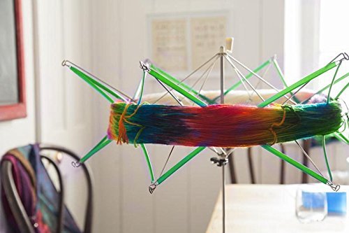 Windaze Knitting Umbrella Yarn Swift Wool Yarn String Winder Holder Hanks Skeins Line