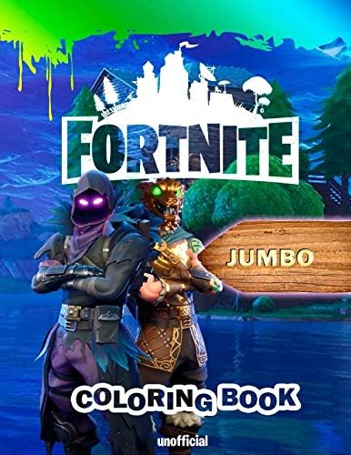 Fortnite Jumbo Coloring Book: Great Coloring Book for Kids and Any Fan of Fortnite (Perfect for Children Ages 4-12) Paperback – 26 Oct 2018