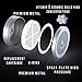 Luxury Filtered Shower Head Set (Metal) Cartridge Vitamin C + Multi-Stage Shower Water Filter - Universal Shower System - Helps Dry Skin & Hair Loss - Removes Chlorine & Sediments