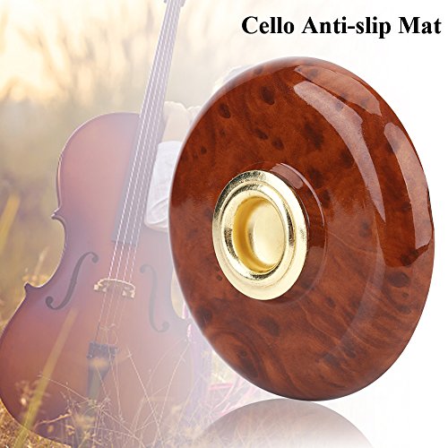 image for SolUptanisu Cello Mat,Anti-Slip Cello Pad Cello End pin Rest Holder Fl