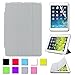 BESDATA Ultra Thin Magnetic Smart Cover [Wake/Sleep Function]& Translucent Back Case for Apple 1st Gen Generation iPad Mini + Screen Protector + Cleaning Cloth + Stylus (Grey)