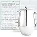 LINKYO Coffee French Press - Stainless Steel Coffee Maker 34oz, 1L