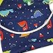 Hi Sprout Infant Toddler Baby Waterproof Sleeved Bib, Bib with Sleeves&Pocket, 6-24 Months (Dinosaurs)