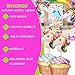 Unicorn Cupcake Topper-Cupcake Toppers-Double Sided Kids Party Cake Decorations-Birthday Party Decorations Wedding Party Supplies-24pcs/Pack (Style One)