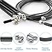 Speed Jump Rope Fitness Skipping Exercise - Adjustable Cross Jump Rope Best for Boxing MMA Fitness Training, Crossfit, Men, Women and Kids Quality Rope