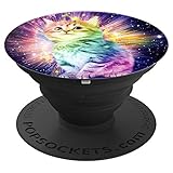 Best cool cat unicorn Popsocket gift - PopSockets Grip and Stand for Phones and Tablets