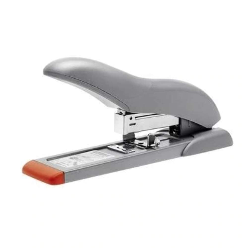 Rapid Fashion HD70 Heavy Duty Stapler, 70 Sheet Capacity, High Volume Stapling, Metal and Plastic, Silver/Orange, 21281405