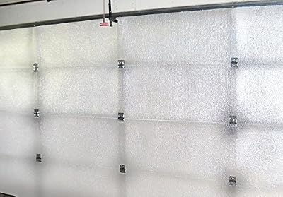 NASA US Tech White Foam Core Garage Door Insulation Kit 10L x 8H
