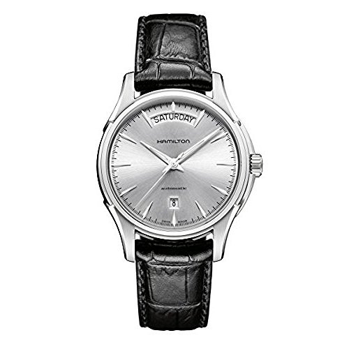  Hamilton Watch Jazzmaster Day Date Silver Dial